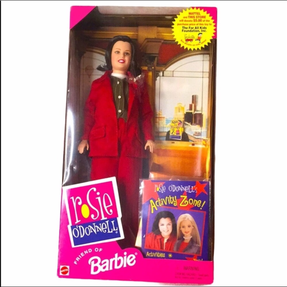 Vintage Rosie O’Donnell Barbie Doll